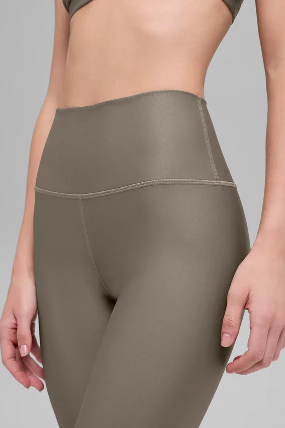 7/8-långa High-Waist Airlift Legging – Light Cocoa