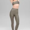 7/8-långa High-Waist Airlift Legging – Light Cocoa