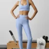 7/8-långa High-Waist Airlift Legging – Light Provence Blue