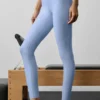 7/8-långa High-Waist Airlift Legging – Light Provence Blue