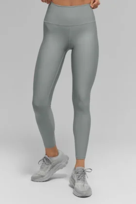 7/8-långa High-Waist Airlift Legging – Lunar Grey