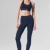 7/8-långa High-Waist Airlift Legging – Navy