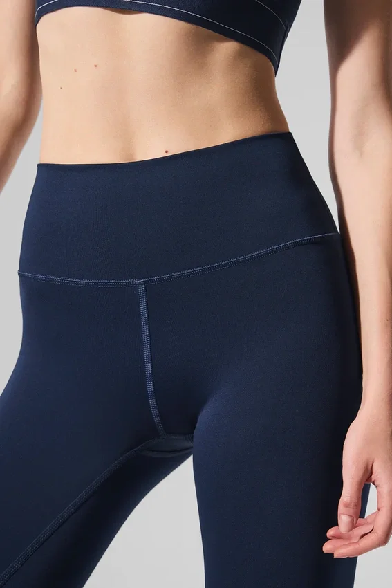 7/8-långa High-Waist Airlift Legging – Navy