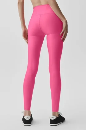 7/8-långa High-Waist Airlift Legging – Paradise Pink