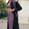 7/8-långa High-Waist Airlift Legging – Plum Kiss