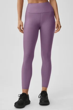 7/8-långa High-Waist Airlift Legging – Plum Kiss