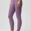 7/8-långa High-Waist Airlift Legging – Plum Kiss