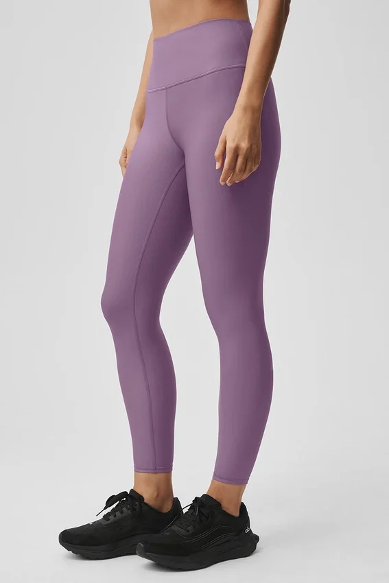 7/8-långa High-Waist Airlift Legging – Plum Kiss