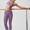 7/8-långa High-Waist Airlift Legging – Plum Kiss