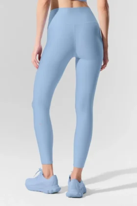 7/8-långa High-Waist Airlift Legging – Seashell Blue