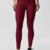 7/8-långa High-Waist Airlift Legging – Summer Romance Red