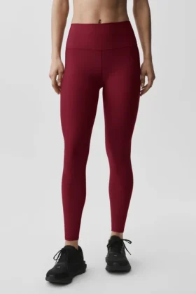 7/8-långa High-Waist Airlift Legging – Summer Romance Red