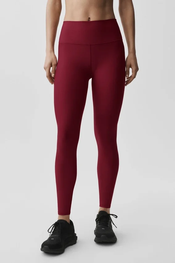 7/8-långa High-Waist Airlift Legging – Summer Romance Red