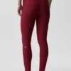 7/8-långa High-Waist Airlift Legging – Summer Romance Red