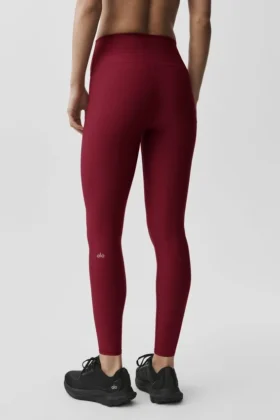 7/8-långa High-Waist Airlift Legging – Summer Romance Red