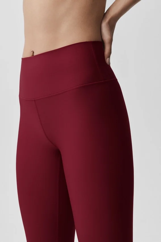 7/8-långa High-Waist Airlift Legging – Summer Romance Red
