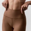 7/8-långa High-Waist Airlift Legging – Sun Kissed Brown