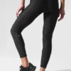 7/8-långa High-Waist Airlift Legging – svart