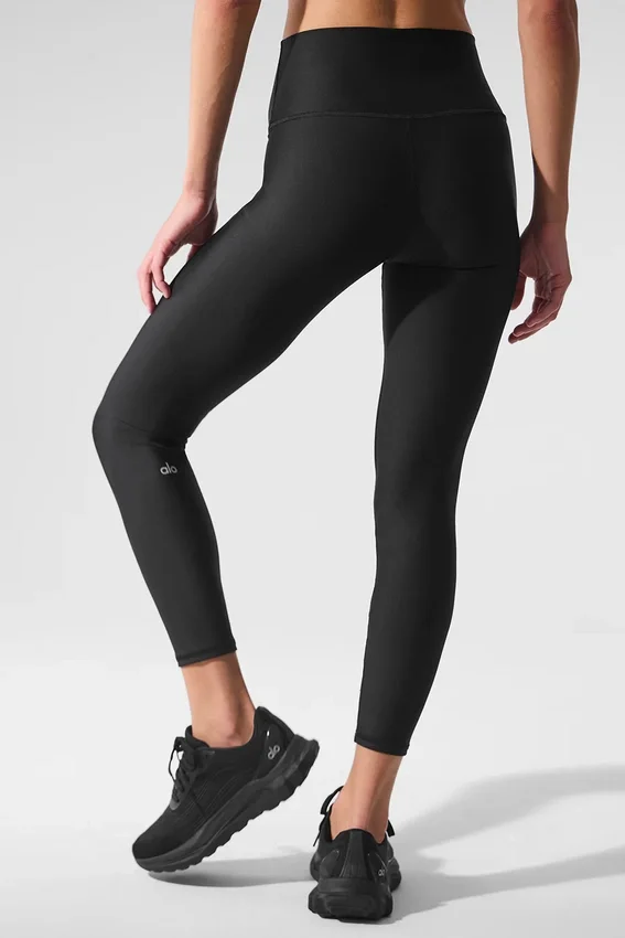 7/8-långa High-Waist Airlift Legging – svart