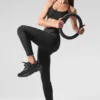 7/8-långa High-Waist Airlift Legging – svart