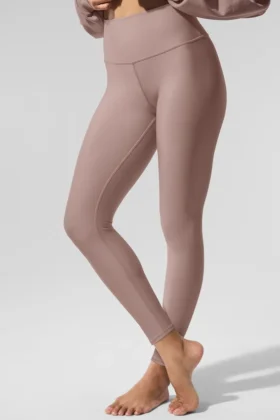 7/8-långa High-Waist Airlift Legging – Taupe