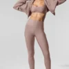 7/8-långa High-Waist Airlift Legging – Taupe