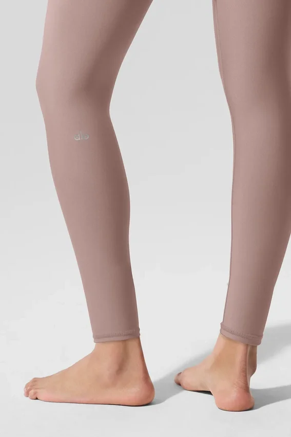 7/8-långa High-Waist Airlift Legging – Taupe