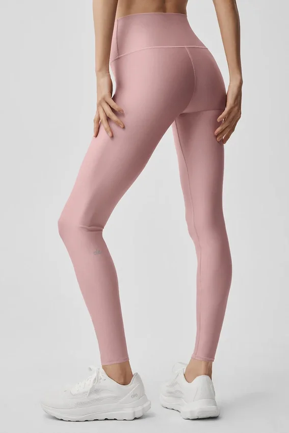 7/8-långa High-Waist Airlift Legging – vintage-rosa