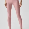 7/8-långa High-Waist Airlift Legging – vintage-rosa
