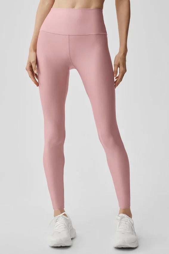 7/8-långa High-Waist Airlift Legging – vintage-rosa