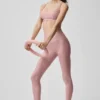 7/8-långa High-Waist Airlift Legging – vintage-rosa
