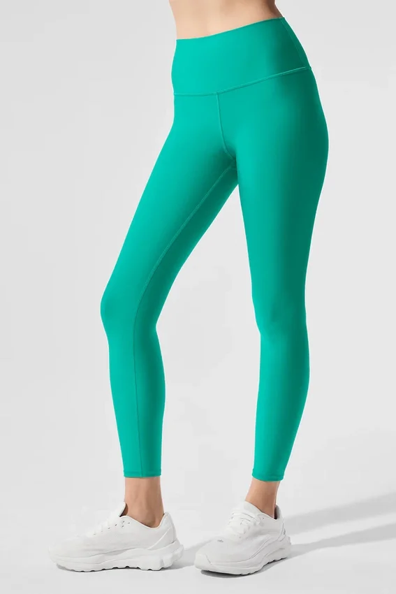 7/8-långa High-Waist Airlift Leggings – Spruce Green