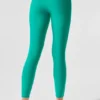 7/8-långa High-Waist Airlift Leggings – Spruce Green