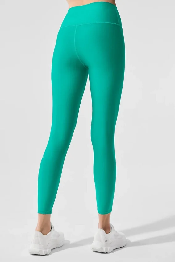 7/8-långa High-Waist Airlift Leggings – Spruce Green
