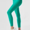 7/8-långa High-Waist Airlift Leggings – Spruce Green