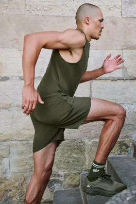 7" Circuit Shorts – Green Olive