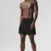 7" Coastal Terry Shorts – Svart