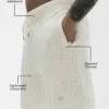 7" Coastline Knit Shorts – Ivory