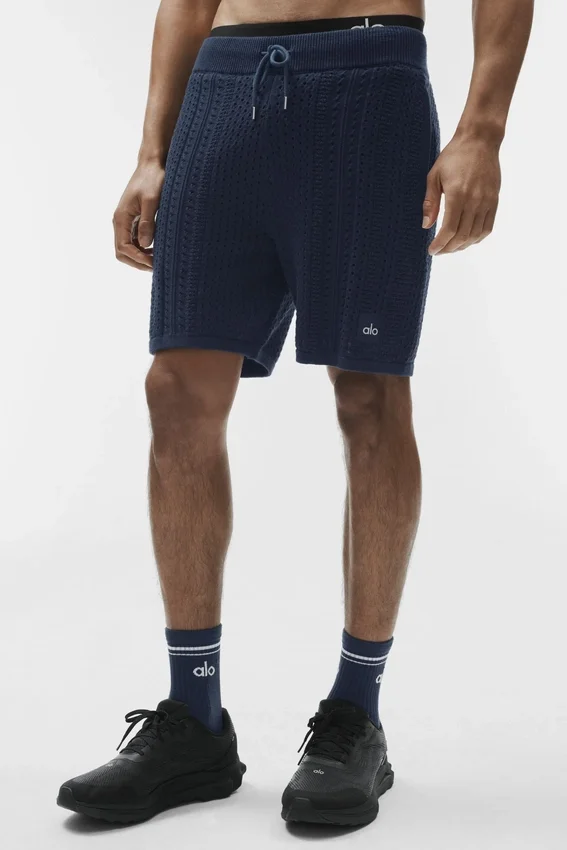 7" Coastline Knit Shorts – Navy