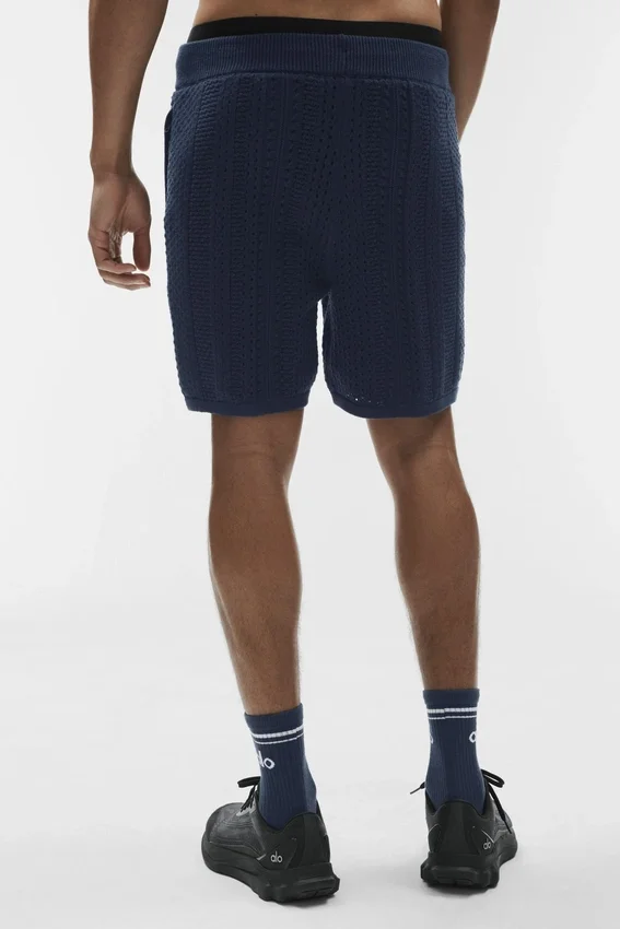 7" Coastline Knit Shorts – Navy