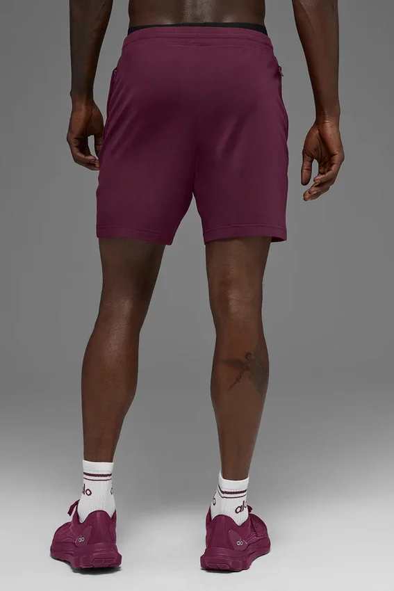 7" Conquer React Performance Shorts – Burgundy