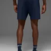 7" Conquer React Performance-shorts – marinblå