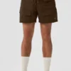 7" Crinkle Nylon Excursion Cargo Shorts – Espresso