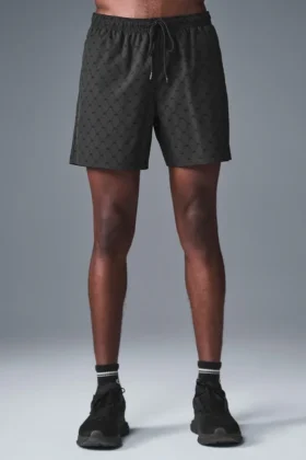 7'' Diamond Circuit Shorts – antracit/svart