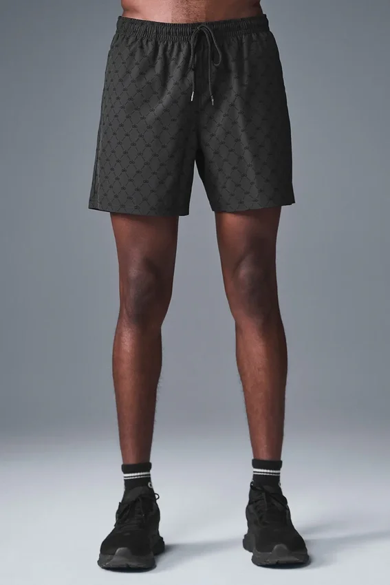 7'' Diamond Circuit Shorts – antracit/svart