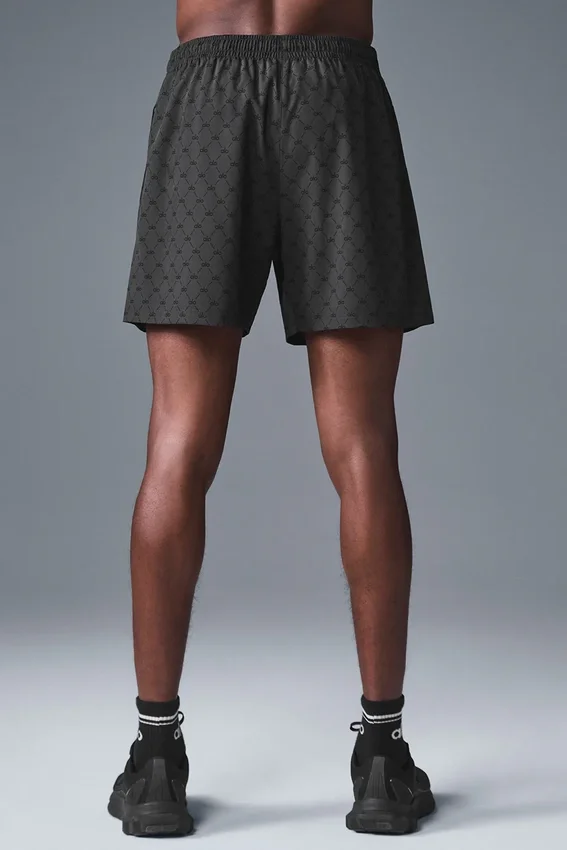 7'' Diamond Circuit Shorts – antracit/svart