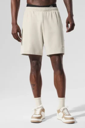 7" Double Take Shorts – Bone