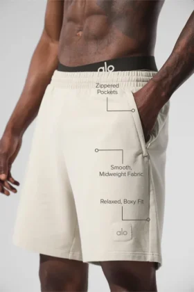 7″ Double Take Shorts – Bone
