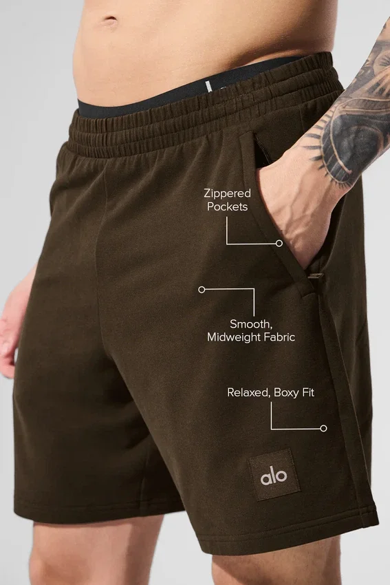 7" Double Take Shorts – Espresso