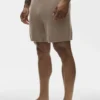7" Ever Soft-shorts i bomull och kashmir – Gravel